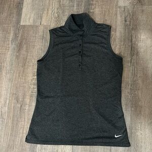 Nike Dri-Fit sleeve golf polo